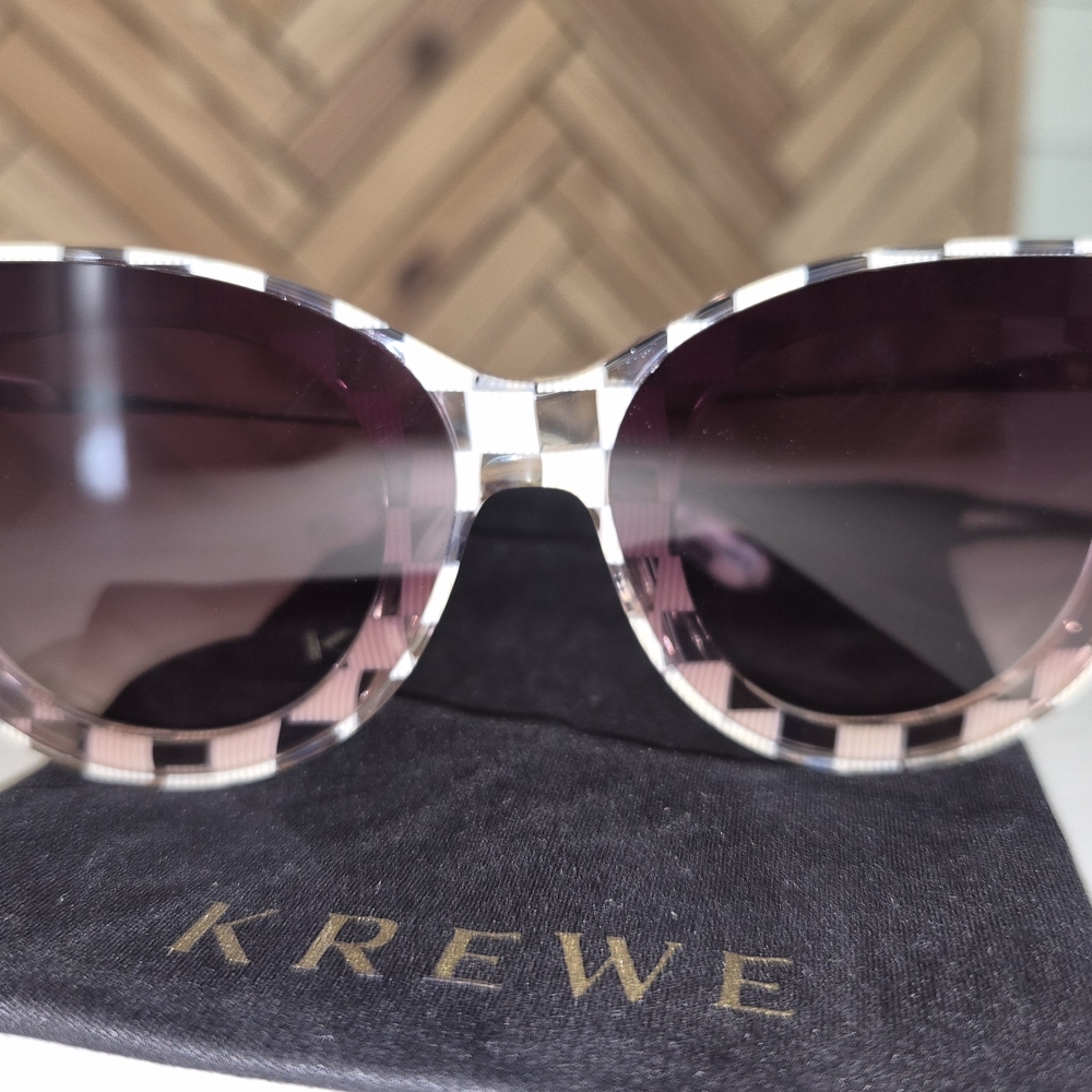 Krewe Laveau Nylon Gingham Women's Sunglasses